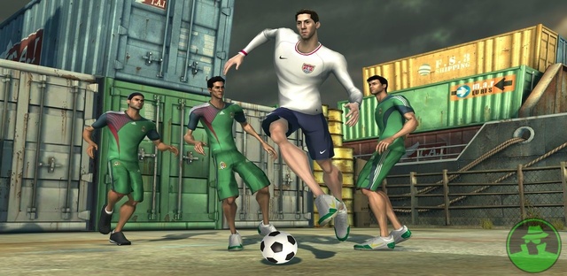 《FIFA街头足球3》 欧版NDS版 游戏截图 1